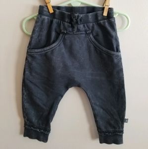 Kidding Around black charcoal jogger pants